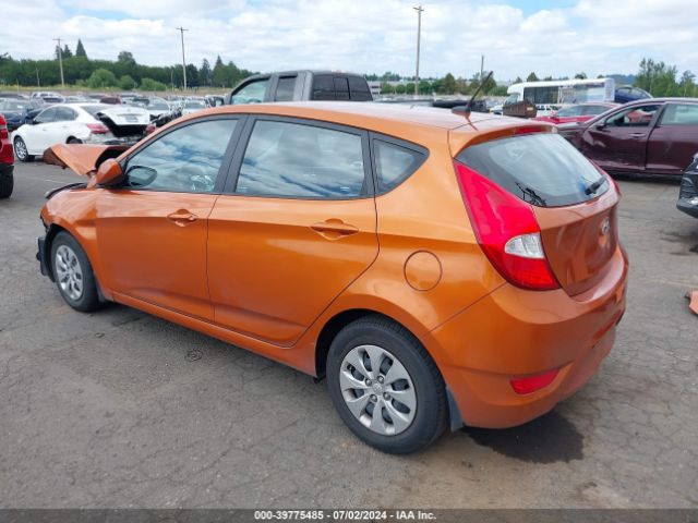 KMHCT5AEXFU216236 Hyundai ACCENT GS