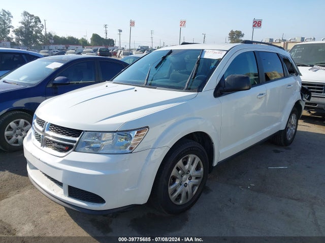 Dodge JOURNEY SE 2017 3C4PDCAB6HT549883 Image 2