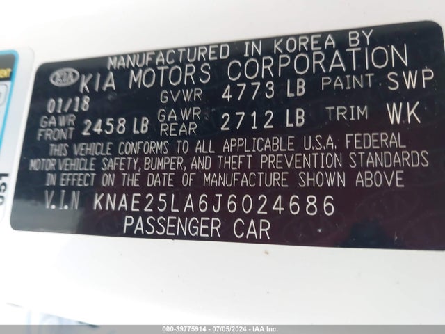 KIA Stinger Premium 2018 KNAE25LA6J6024686 Image 9