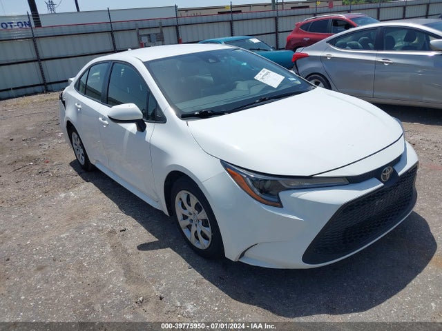 Toyota COROLLA LE 2020 JTDEPRAE4LJ018676 Image 1