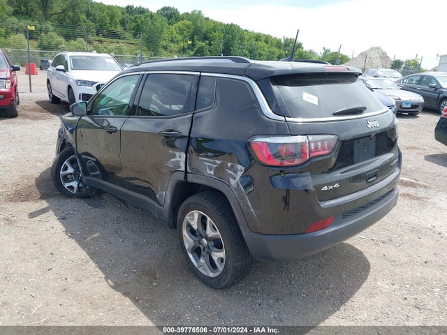 3C4NJDCB5KT742343 Jeep Compass Limited 4x4