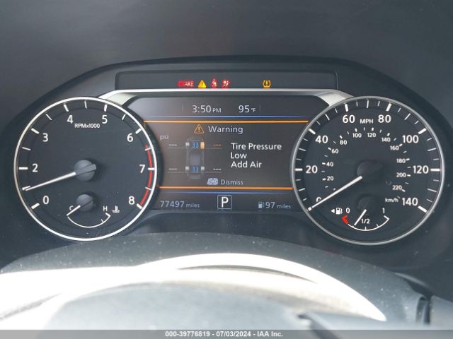 1N4BL4DV2MN379871 Nissan Altima Sv Fwd