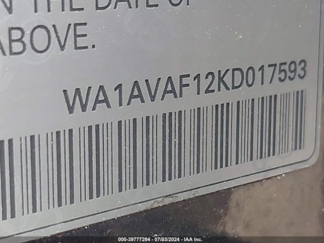 WA1AVAF12KD017593 Audi Q8 55 Premium