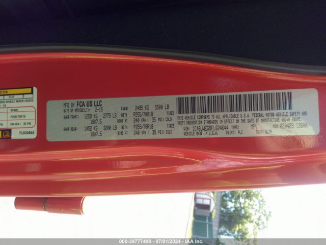 1C4BJWEG9FL624644 Jeep Wrangler Unlimited Sahara