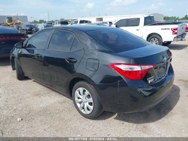 2T1BURHE8GC626901 Toyota COROLLA LE