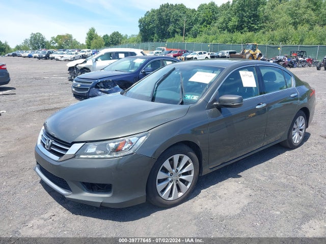 Honda Accord Ex-l V-6 2014 1HGCR3F85EA003951 Image 2