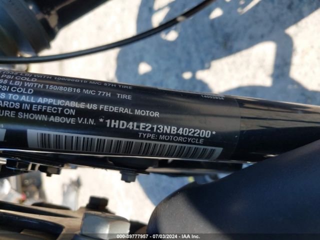2022 HARLEY-DAVIDSON XL883 1HD4LE213NB402200 Photo 9