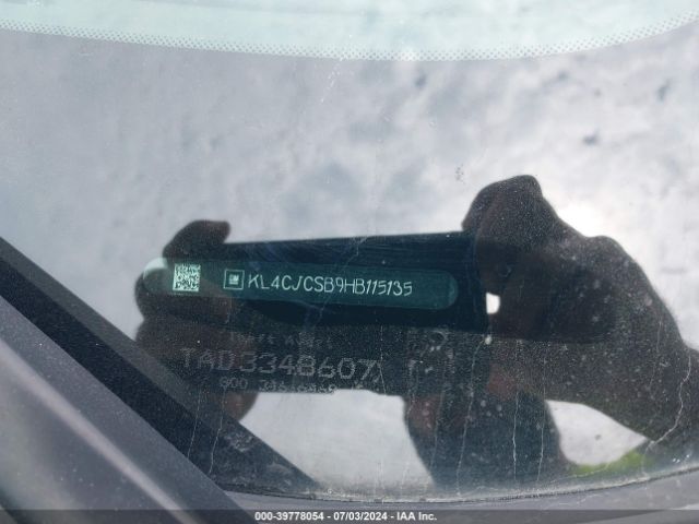 KL4CJCSB9HB115135 Buick Encore Essence