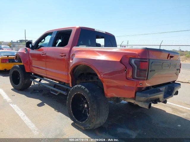 Ford F-150 Raptor 2018 1FTFW1RG9JFD84695 Image 3
