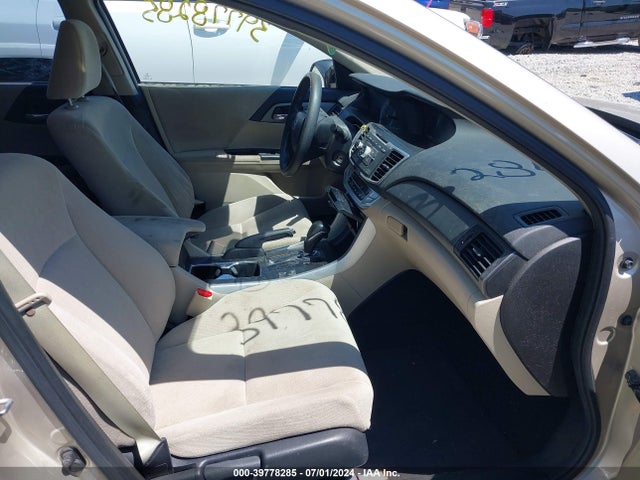 2013 Honda Accord Lx მანქანა იყიდება აუქციონზე, vin: 1HGCR2F3XDA165376, აუქციონის ნომერი: 39778285