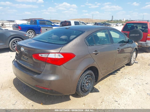 KIA FORTE LX 2014 KNAFX4A63E5174717 Image 4