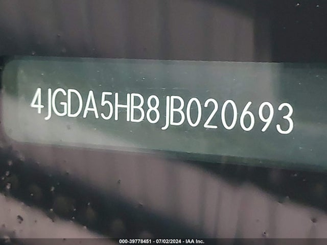 4JGDA5HB8JB020693 Mercedes-Benz Gle 350 4matic