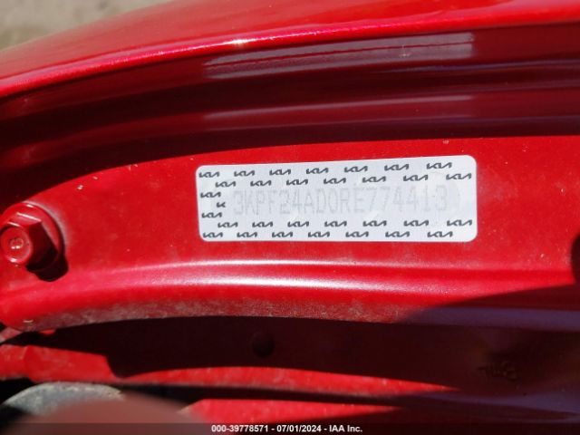 3KPF24AD0RE774413 KIA Forte Lxs