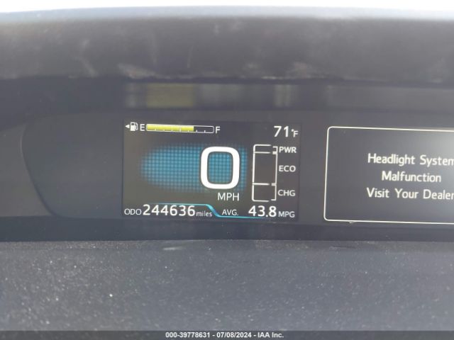 JTDKARFU9K3092697 Toyota Prius Le