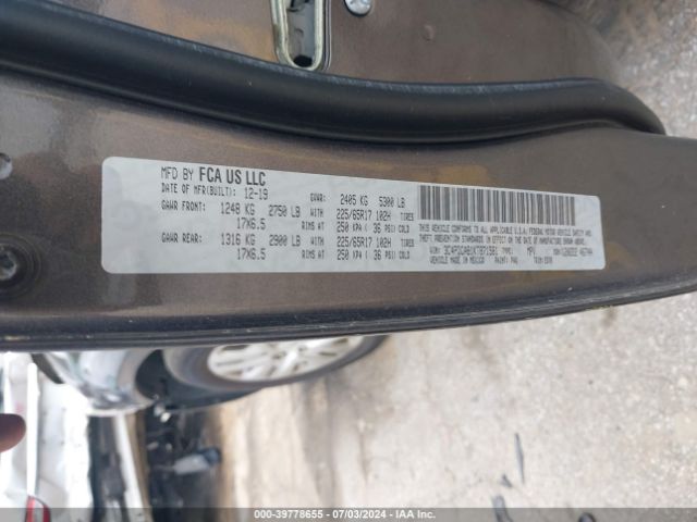 3C4PDCAB1KT871581 Dodge Journey Se Value Package