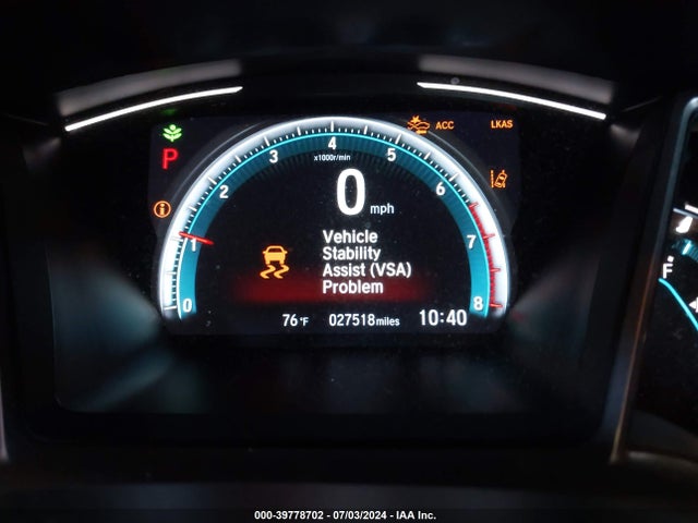 Honda CIVIC EX 2021 2HGFC1F30MH700712 Image 7