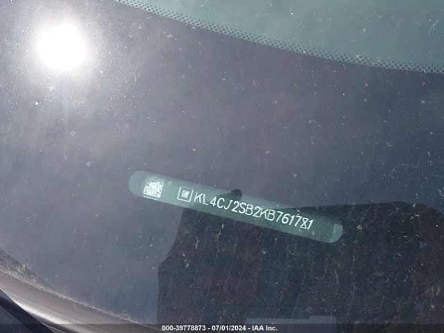 KL4CJ2SB2KB761781 Buick Encore Awd Sport Touring