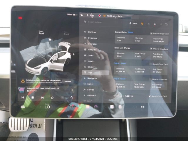5YJ3E1ECXLF742872 Tesla Model 3 Performance Dual Motor All-wheel Drive