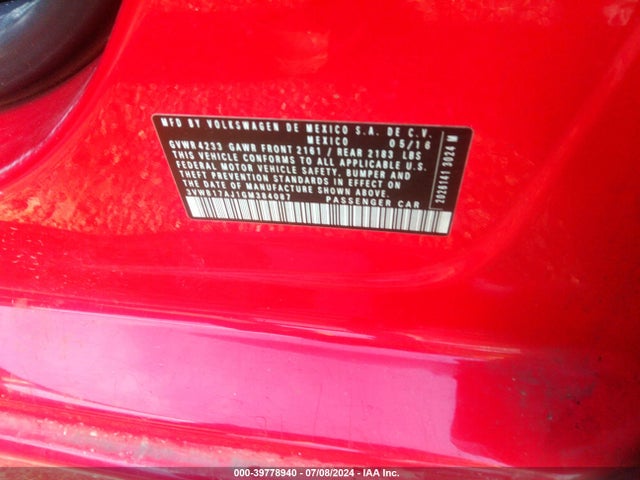 3VWB17AJ1GM384087 Volkswagen Jetta 1.8t Sport