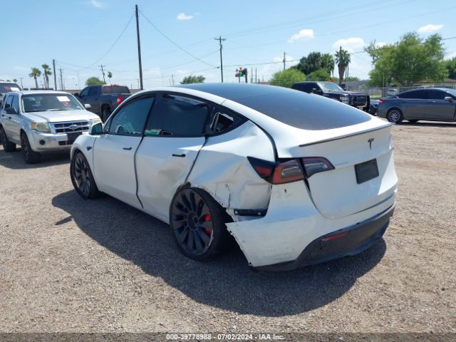 5YJYGDEF3MF178589 Tesla Model Y Performance Dual Motor All-wheel Drive