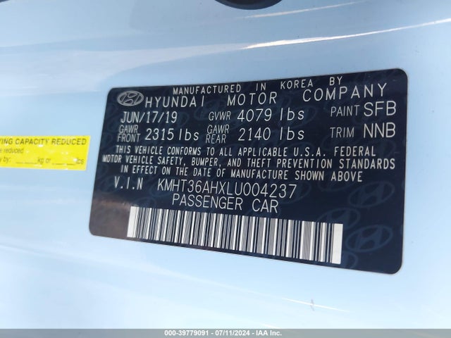 Hyundai VELOSTER N 2020 KMHT36AHXLU004237 Image 9