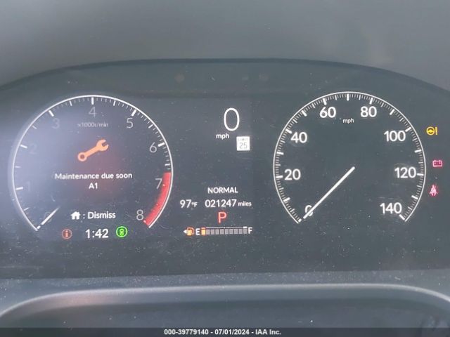 3CZRZ2H39PM741529 Honda Hr-v Awd Lx
