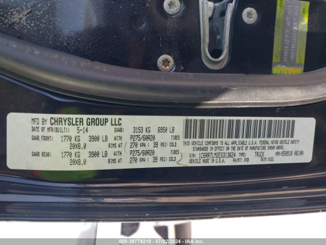 1C6RR7LM2ES313624 RAM 1500 Lone Star