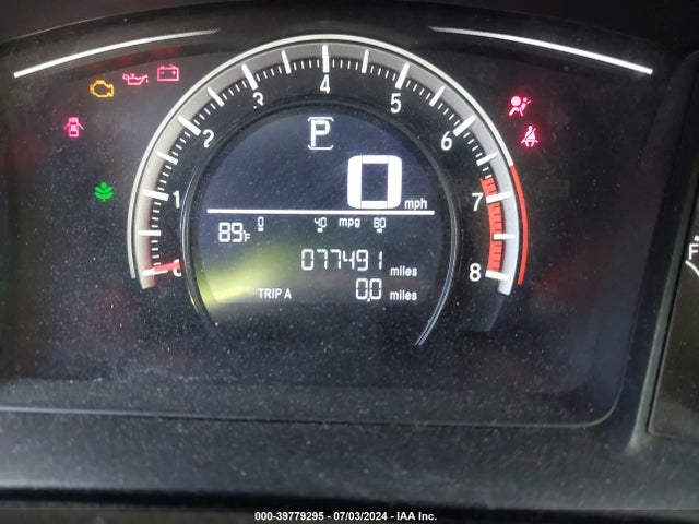 Honda Civic Lx 2016 2HGFC2F51GH558687 Image 16