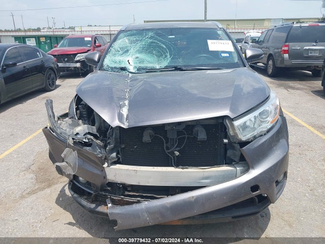 Toyota Highlander Xle V6 2014 5TDKKRFH7ES008072 Image 12