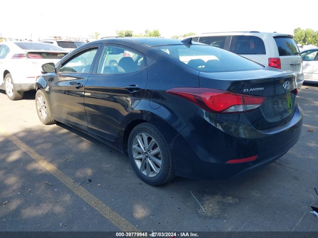 Hyundai ELANTRA SE 2015 KMHDH4AE1FU310201 Image 3