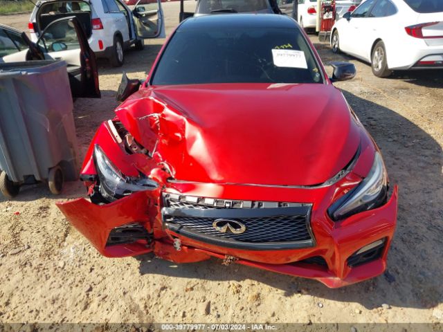 JN1FV7AP7HM850909 Infiniti Q50 3.0t Red Sport 400