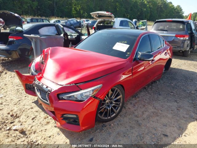 JN1FV7AP7HM850909 Infiniti Q50 3.0t Red Sport 400