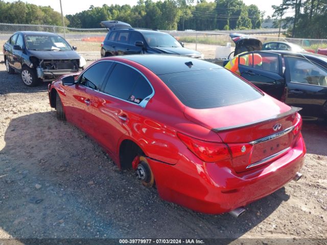 JN1FV7AP7HM850909 Infiniti Q50 3.0t Red Sport 400