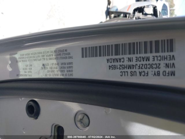 2C3CDZFJ4MH521654 Dodge Challenger R/t Scat Pack