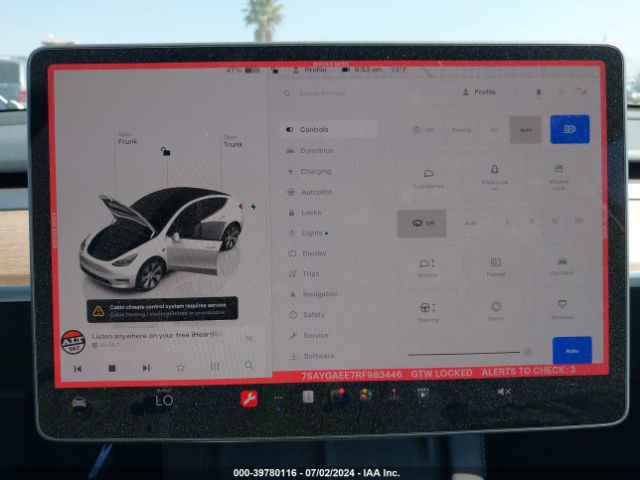 7SAYGAEE7RF983446 Tesla Model Y Long Range Dual Motor All-wheel Drive