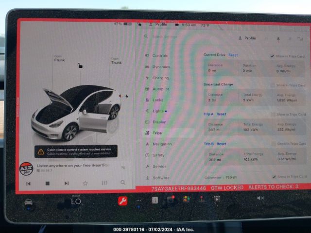 7SAYGAEE7RF983446 Tesla Model Y Long Range Dual Motor All-wheel Drive