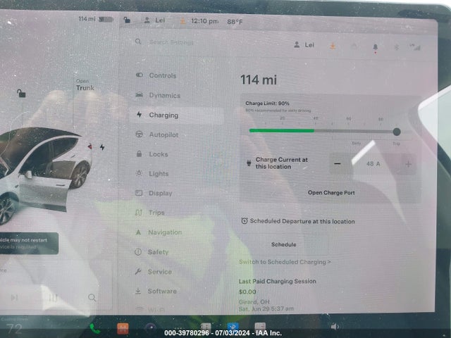 Tesla Model Y Long Range Dual Motor All-wheel Drive 2021 5YJYGDEEXMF073247 Image 17