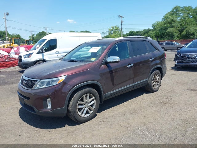 KIA SORENTO LX 2014 5XYKT3A62EG440078 Image 2