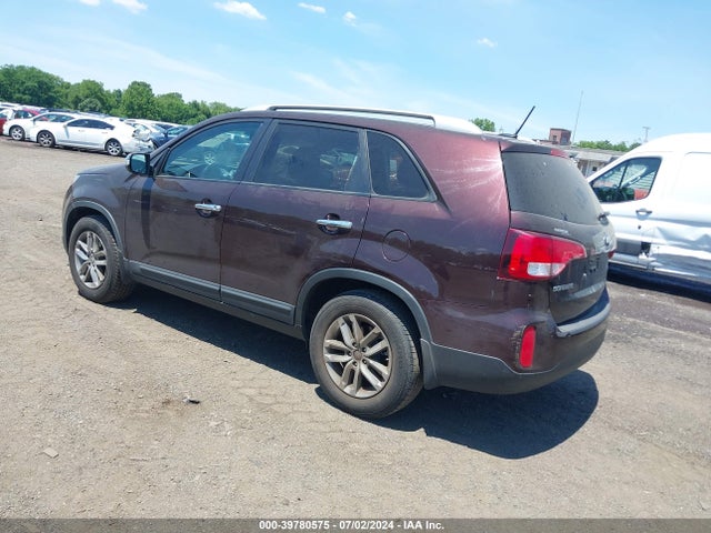 KIA SORENTO LX 2014 5XYKT3A62EG440078 Image 3