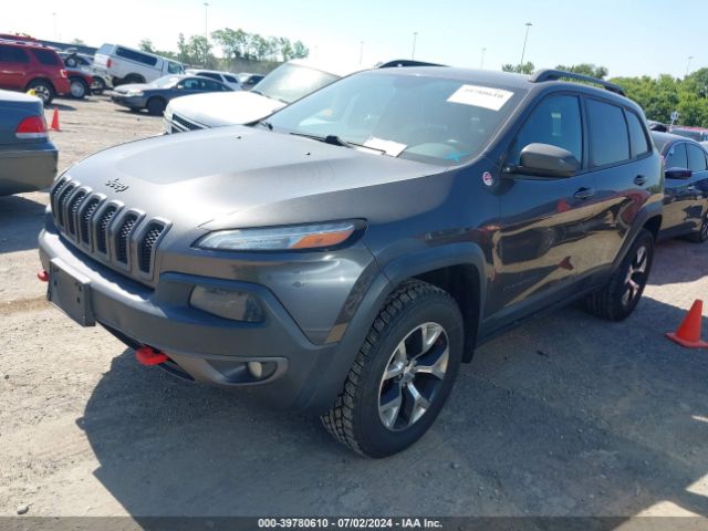 1C4PJMBS0EW255902 Jeep Cherokee Trailhawk