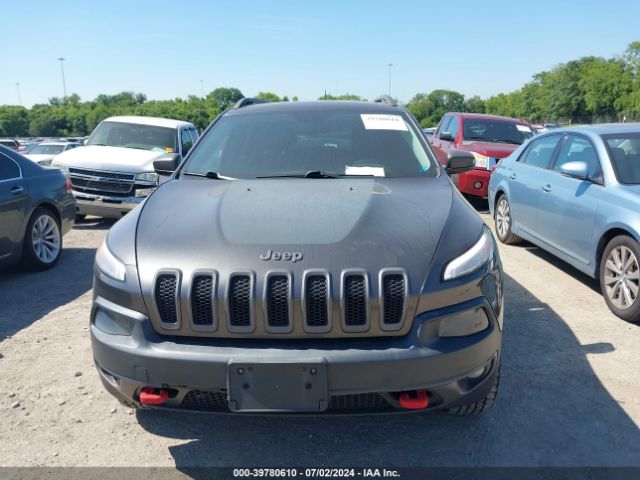 1C4PJMBS0EW255902 Jeep Cherokee Trailhawk