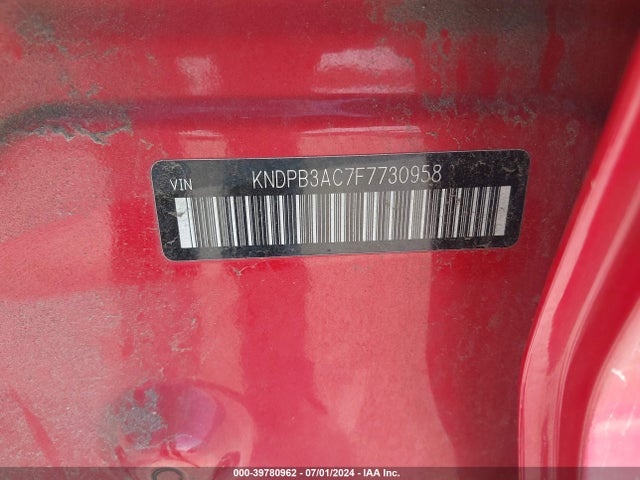 KIA Sportage Lx 2015 KNDPB3AC7F7730958 Image 9