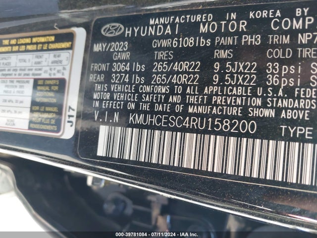 KMUHCESC4RU158200 Genesis Gv80 3.5t Awd