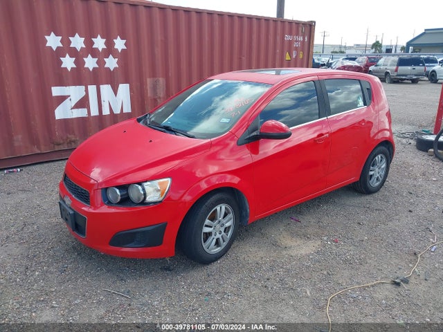 Chevrolet Sonic Lt Auto 2014 1G1JC6SB2E4158930 Image 2