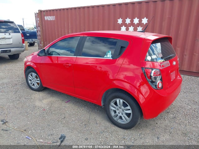 Chevrolet Sonic Lt Auto 2014 1G1JC6SB2E4158930 Image 3