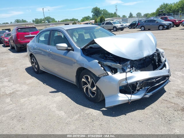 Honda ACCORD LX 2017 1HGCR2F39HA077571 Image 1