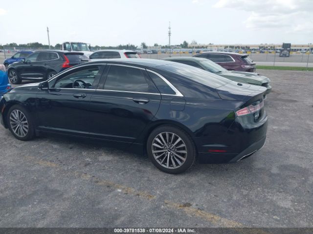 3LN6L5CC1HR615295 Lincoln MKZ SELECT