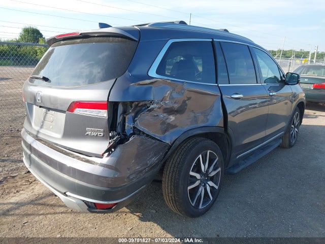 Honda Pilot Awd Touring 7 Passenger 2022 5FNYF6H69NB048702 Image 4