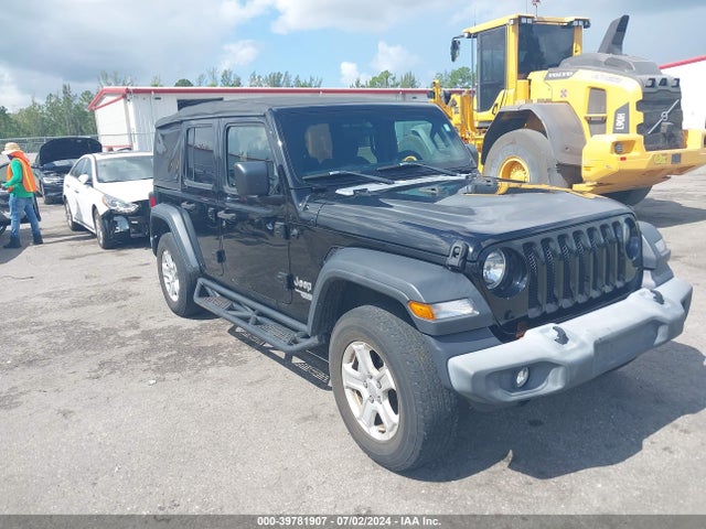 1C4HJXDG3JW298350 Jeep Wrangler Unlimited Sport S 4x4