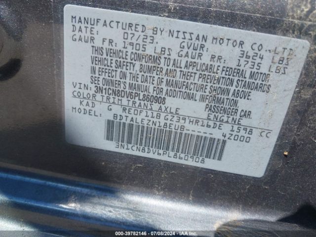 3N1CN8DV6PL860908 Nissan Versa 1.6 S Xtronic Cvt